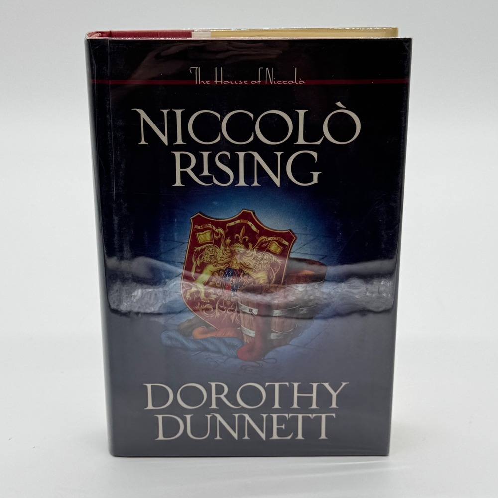 Niccolo Rising Dorothy Dunnett 1986 First American Edition Hardcover Book Jacket